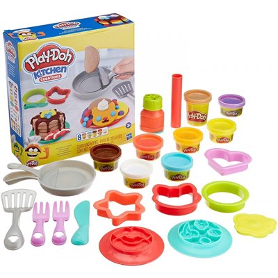 Hasbro Play-Doh Kitchen Creations Flip And Pancake Party 