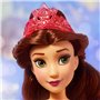 Hasbro Disney Princess Royal Shimmer Belle Doll, Κούκλα Μόδας Με Φούστα Και Αξεσουάρ 