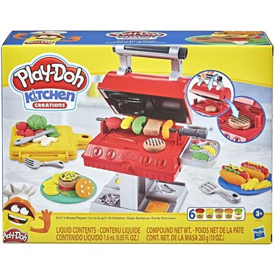 Hasbro Play-Doh Kitchen Creations Grill N Stamp Playset 