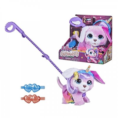 Hasbro Furreal Friends Glamalots Διαδραστικό Παιχνίδι Με 7 Αξεσουάρ 