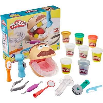 Hasbro Play-Doh Drill N Fill Dentist Οδοντίατρος 