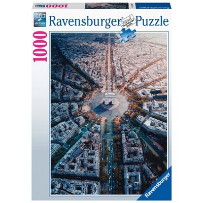 Ravensburger Παζλ 1000 Τεμ. Παρίσι Από Ψηλά 