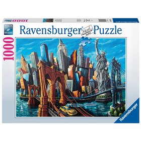 Ravensburger Παζλ 1000 Τεμ. Νέα Υόρκη  Ravensburger Παζλ 1000 Τεμ. Νέα Υόρκη