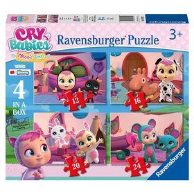Ravensburger Παζλ 4 Σε 1 Cry Babies Κλαψουλίνια  Ravensburger Παζλ 4 Σε 1 Cry Babies Κλαψουλίνια