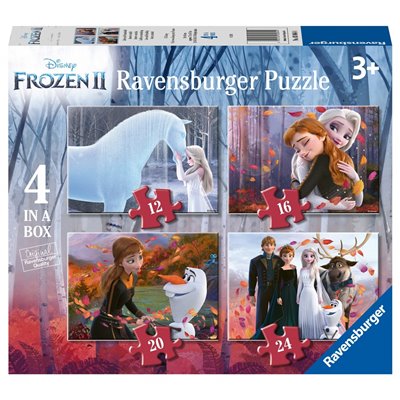 Ravensburger Παζλ 4 Σε 1 Ψυχρά Και Ανάποδα ΙΙ 