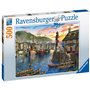 Ravensburger Παζλ 500 Τεμ. Ανατολή Στο Λιμάνι 