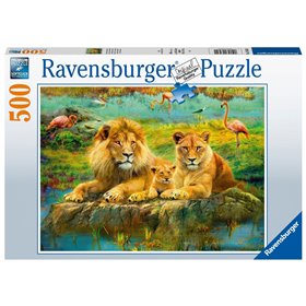 Ravensburger Παζλ 500 Τεμ. Στη Σαβάνα  Ravensburger Παζλ 500 Τεμ. Στη Σαβάνα