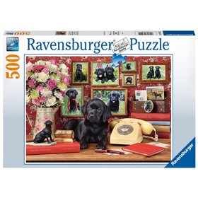 Ravensburger Παζλ 500 Τεμ. Λαμπραντόρ  Ravensburger Παζλ 500 Τεμ. Λαμπραντόρ