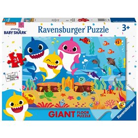 Ravensburger Παζλ Δαπέδου 24 Τεμ. Baby Shark 