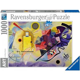 Ravensburger Παζλ 1000 Τεμ. AC Kandinsky: Κίτρινο, Κόκκινο, Μπλε 