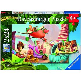 Ravensburger Παζλ 2X24 Τεμ. Γιγαντόσαυροι 