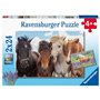 Ravensburger Puzzle 2X24 Pieces Horses 