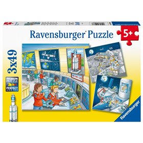 Ravensburger Παζλ 3X49 Τεμ. Διάστημα 