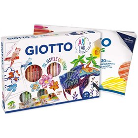 Giotto Σετ Δημιουργίας Maxi Art Lab Oil Pastel Creations! 