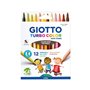 Giotto Μαρκαδόροι Turbo Color Skintones 12 Τεμάχια 