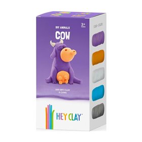 Desyllas Games Hey Clay Κατασκευές Από Πηλό - Claymates Cow  Desyllas Games Hey Clay Κατασκευές Από Πηλό - Claymates Cow