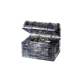 Crystal Puzzle Gold Treasure Chest Σεντούκι Θησαυρού Χρυσό 52Pc  Crystal Puzzle Gold Treasure Chest Σεντούκι Θησαυρού Χρυσό 52Pc