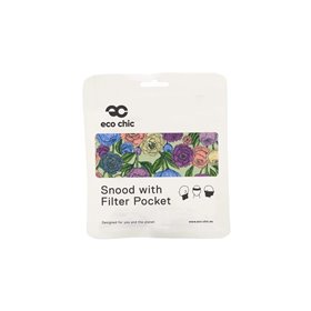 OEM Eco Chic Green Peonies Snood  OEM Eco Chic Green Peonies Snood