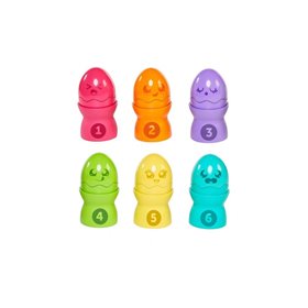 TOMY Toomies Βρεφικό Παιχνίδι Αυγουλάκια Πυραμίδα Για 6-36 Μηνών  TOMY Toomies Βρεφικό Παιχνίδι Αυγουλάκια Πυραμίδα Για 6-36 Μηνών