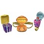 Mattel Polly Pocket Un-Box-It Playset, Popcorn Shape Box Σινεμά Ποπ Κορν Σετ 