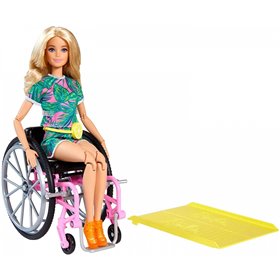 Mattel Barbie Fashionistas Με Αναπηρικό Αμαξίδιο  Mattel Barbie Fashionistas Με Αναπηρικό Αμαξίδιο