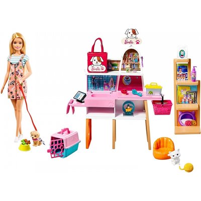 Mattel Barbie Pet Supply Store Μαγαζί Για Κατοικίδια 