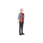 Mattel Barbie Ken Fashionistas Doll 154, Με Μωβ Μαλλιά Καρώ Πουκάμισο Και Τζιν 