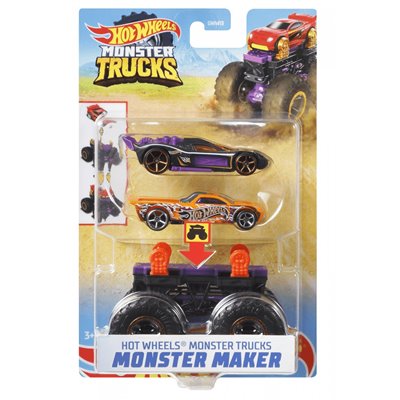 Mattel Hot Wheels Monster Trucks Maker Bone Shaker 