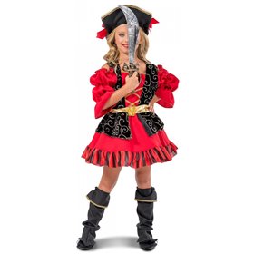 Fun Fashion Αποκριάτικη Στολή Πειρατίνα Των 7 Θαλασσών Μεγ.10  Fun Fashion Αποκριάτικη Στολή Πειρατίνα Των 7 Θαλασσών Μεγ.10