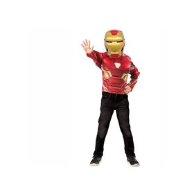 Rubies Σετ Μπλούζα Μάσκα Iron Man  Rubies Σετ Μπλούζα Μάσκα Iron Man
