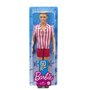 Mattel Barbie Ken 60Η Επέτειος Κούκλα Στο Throwback Beach Look With Swimsuit Και Sandals 