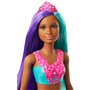 Mattel Barbie Dreamtopia Έκπληξη Γοργόνα Κούκλα Με Κίτρινη Ουρά 