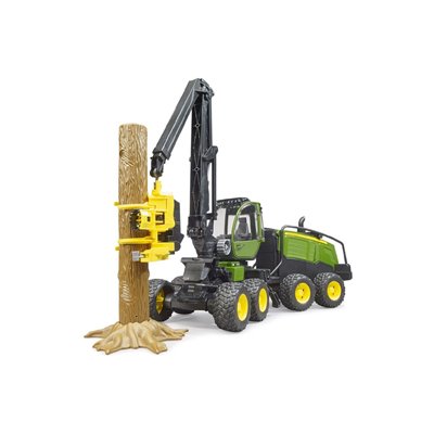 bruder Δασοκομικό John Deere 1270G Με Κορμό Δέντρου 