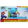 JAKKS PACIFIC Super Mario Underwater Playset With Interactive Enviromentpiece Σετ Παιχνιδιού 