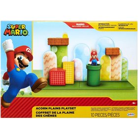 JAKKS PACIFIC Super Mario Nintendo Acorn Plains Playset Με Αξεσουάρ 