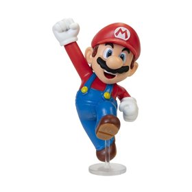 JAKKS PACIFIC Φιγούρες 6,5Cm Super Mario Wave (Mario) 