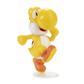 JAKKS PACIFIC Φιγούρες 6,5Cm Super Mario Wave 26 (Yellow Yoshi) 