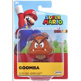 JAKKS PACIFIC Φιγούρες 6,5Cm Super Mario Wave 25 (Goomba) 