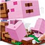 LEGO Minecraft The Pig House Building Set With Alex Και Creeper Το Χοιροστάσιο 