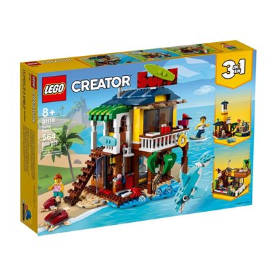 LEGO Creator 3 Σε 1 Surfer Beach House Παραλιακό Σπίτι Του Σέρφερ 