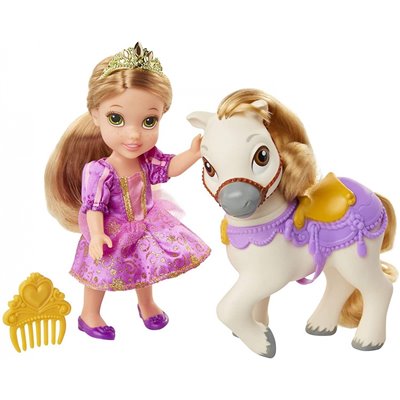 JAKKS PACIFIC Disney Princess Rapunzel Doll Και Pony Κούκλα Ραπουνζέλ Με Άλογο 