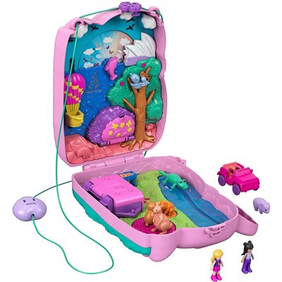 Mattel Polly Pocket Koala Adventures Wearable Purse Τρέντι Τσαντάκι Κοάλα 