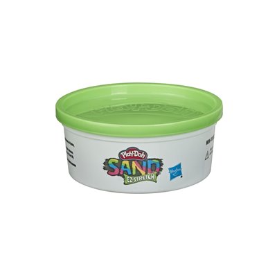 Hasbro Play-Doh Sand EZ Stretch Single Can Of Green Stretchable Activity Compound Πράσινο 