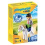 Playmobil 1.2.3 Αγοράκι Με Πόνι 