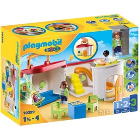 Playmobil 1.2.3 Παιδικός Σταθμός - Βαλιτσάκι  Playmobil 1.2.3 Παιδικός Σταθμός - Βαλιτσάκι
