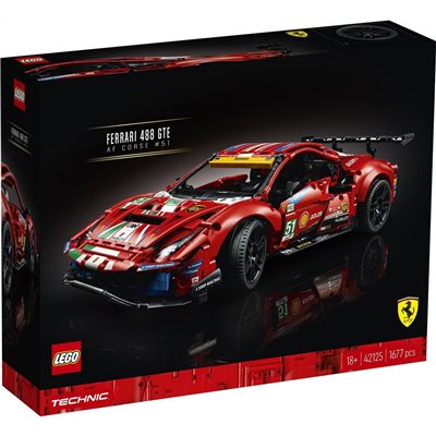 LEGO Technic Ferrari 488 GTE AF Corse 51 