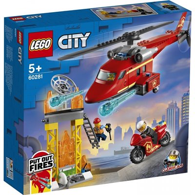 LEGO City Πυροσβεστικό Ελικόπτερο Διάσωσης 