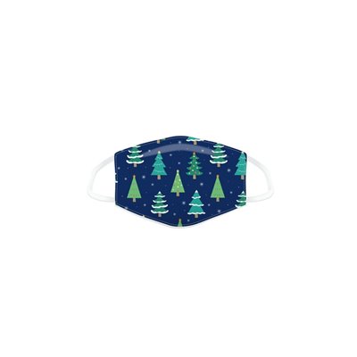 Puckator Christmas Trees Face Covering - Large 