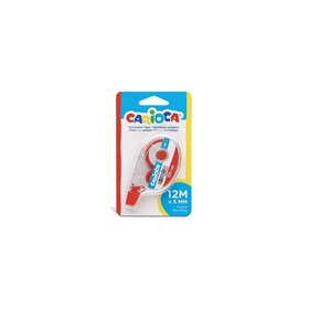 CARIOCA Corrector Tape Διορθωτική Ταινία 12X5 Mm  CARIOCA Corrector Tape Διορθωτική Ταινία 12X5 Mm
