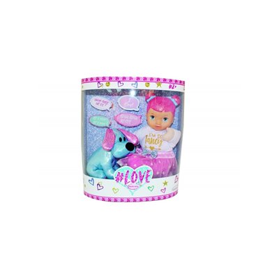 Just toys Κουκλα Love Doll 34 Εκ. Με Το Σκυλάκι Της 